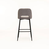 LACEY FABRIC BARSTOOL - GREY