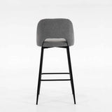 LACEY FABRIC BARSTOOL - GREY