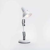 LAMP DESK-WHITE METAL