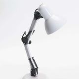 LAMP DESK-WHITE METAL