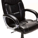 LEATHER AIR LUXURY EXEC HIBACK OFFICE CHAIR CM043