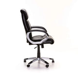 LEATHER AIR LUXURY EXEC HIBACK OFFICE CHAIR CM043