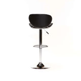 LEE LEATHER TOUCH BARSTOOL - BLACK