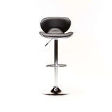 LEE LEATHER TOUCH BARSTOOL - BLACK