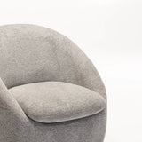 LEILA FABRIC CHAIR - GREY