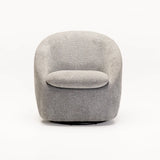 LEILA FABRIC CHAIR - GREY