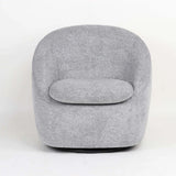 LEILA FABRIC CHAIR - GREY