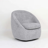 LEILA FABRIC CHAIR - GREY