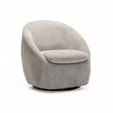LEILA FABRIC CHAIR - GREY