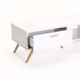 LENA 100x40cm COFFEE TABLE - WHITE