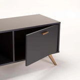 LENA 160cm 2 DOOR TV UNIT - GREY