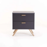 LENA 2 DRAWER PEDESTAL - GREY