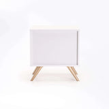 LENA 2 DRAWER PEDESTAL - WHITE
