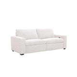 LEO FABRIC ELECTRIC POWER 3 SEATER RECLINER