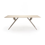 LIAM STONE TOP LIGHT LEG 180 x 90 cm (6-8 Seater)