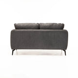 LINA FABRIC 2 SEATER - GREY