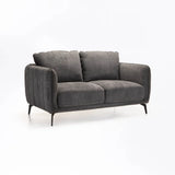 LINA FABRIC 2 SEATER - GREY