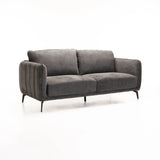 LINA FABRIC 3 SEATER - GREY