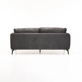 LINA FABRIC 3 SEATER - GREY
