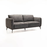 LINA FABRIC 3 SEATER - GREY