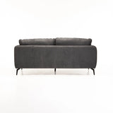 LINA FABRIC 3 SEATER - GREY