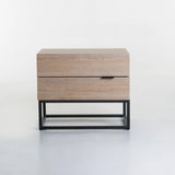 LODI 2 DRAWER PEDESTAL - OAK