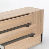 LODI 3 DRAWER 1 DOOR SIDEBOARD - OAK