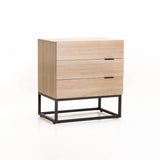 LODI 3 DRAWER PEDESTAL - OAK