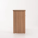 LOGO 90cm SIDE DESK - OAK