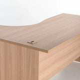 LOGO CORNER DESK LEFT - OAK