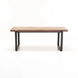 LOTUS 120x60cm COFFEE TABLE - WALNUT