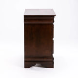 LOUISE 2 DRAWER PEDESTAL - DARK