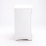 LOUISE 2 DRAWER PEDESTAL - WHITE