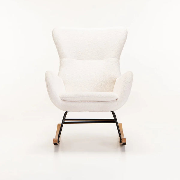 Decofurn | Lulu Fleece Rocking Chair - Cream | R2399 Save – Decofurn ...