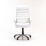 LUXURY EXECUTIVE HIBACK OFFICE CHAIR CM113 - WHITE