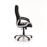 LUXURY EXECUTIVE HIBACK OFFICE CHAIR CM113 - BLACK