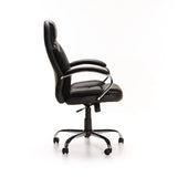 LUXURY EXECUTIVE HIBACK OFFICE CHAIR CM710 - BLACK