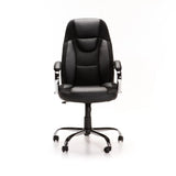 LUXURY EXECUTIVE HIBACK OFFICE CHAIR CM710 - BLACK