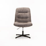 MACEY FABRIC CHAIR W/SWIVEL - DARK GREY