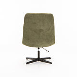 MACEY FABRIC CHAIR W/SWIVEL - GREEN