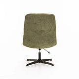 MACEY FABRIC CHAIR W/SWIVEL - GREEN