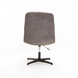 MACEY FABRIC CHAIR W/SWIVEL - DARK GREY