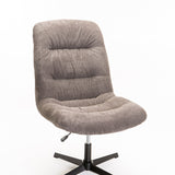 MACEY FABRIC CHAIR W/SWIVEL - DARK GREY