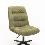 MACEY FABRIC CHAIR W/SWIVEL - GREEN