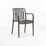 MAJORCA INDOOR/OUTDOOR CHAIR WITH ARMS