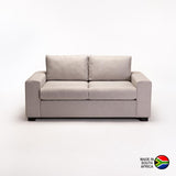 MATEO FABRIC 2 SEATER - PLATINUM