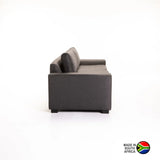 MATEO FABRIC 3 SEATER - DARK GREY