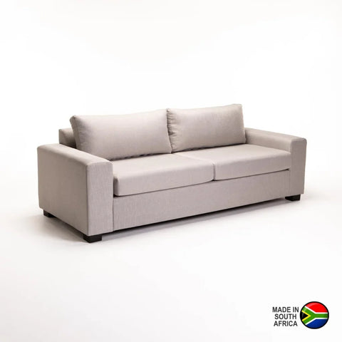 MATEO FABRIC 3 SEATER - CREAM