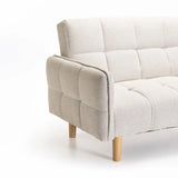 MAZ  FABRIC SLEEPER COUCH - OATMEAL (2 LEG OPTION)