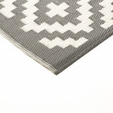 MENO M1 INDOOR/OUTDOOR RUG 150x230cm-GREY/WHITE